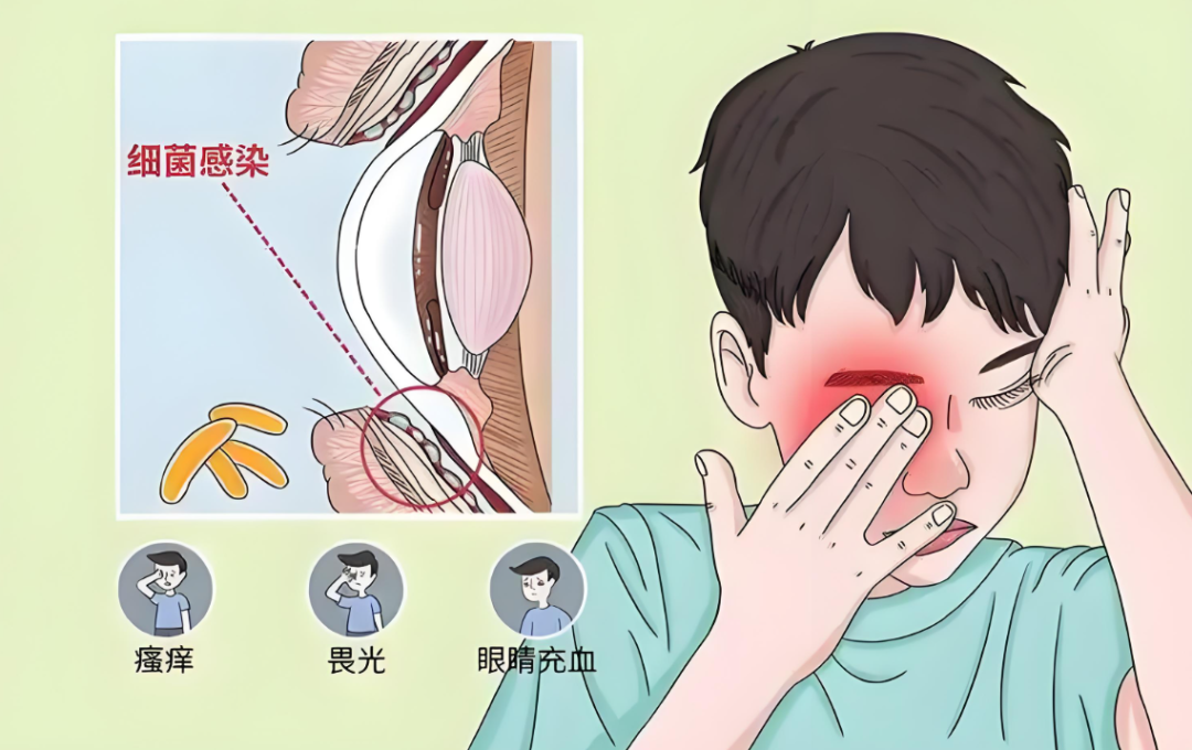 揉眼睛