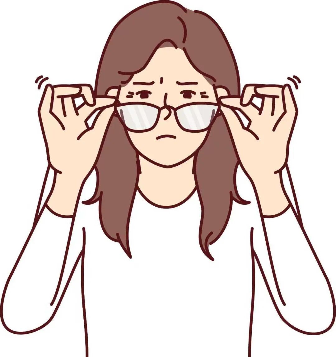 戴眼镜