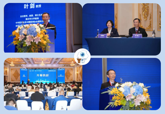 ▲渝州眼科首席特聘专家/原大坪眼科专科医院院长叶剑教授