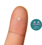 iStent inject W尺寸微小，仅相当于针尖大小