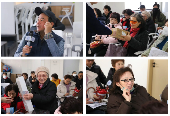 回答正确的观众还获得了本院准备的精美护眼小礼品